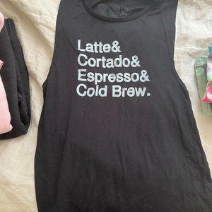 Birch Coffee Muscle Tank Top
